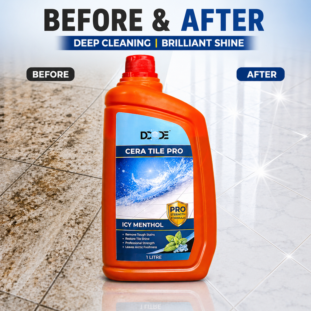DCODE Cera Tile Pro Liquid Tile Cleaner — Icy Menthol, 1 Litre